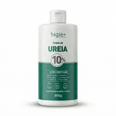 Creme de ureia 10% 500g HIGIE+ | Creme hidratante para os pés | Creme para mãos ressecadas