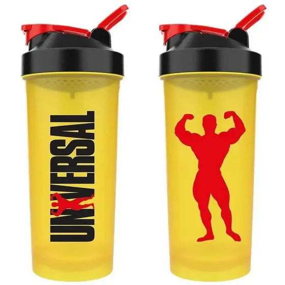 Coqueteleira - 600ml Amarela Boneco Universal Nutrition PROMOÇÃO