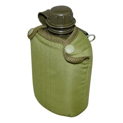 Garrafa Cantil Exercito Trilha Tático 900ml Térmica C/ Capa