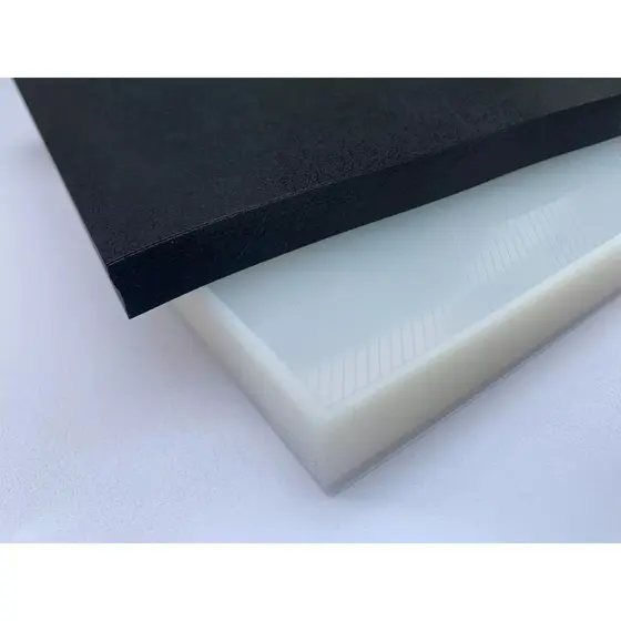 Kit 50 Capas Encadernação A4 Preta Couro + Cristal Line ( 25 un de cada )