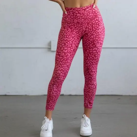 Calça Legging Estampada rajada, onça em Suplex – Fitness, academia, e Dia a Dia com Estilo