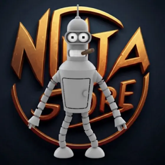 Bender Futurama mini figura 1:10 scale modular Colecionável