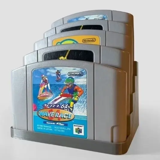 Suporte para 4 Cartuchos Nintendo 64