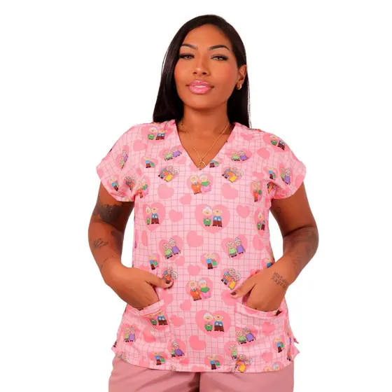 Scrub Conjunto Pijama Cirúrgico/Hospitalar (CUIDADOR 3 ref: 040)Conforto, Qualidade e Durabilidade