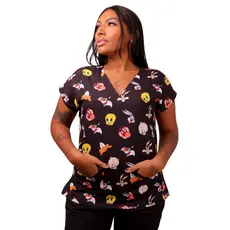 Scrub Conjunto Pijama Cirúrgico/Hospitalar (PIU PIU /FRAJOLA ref:080)Conforto, Qualidade e Durabilidade