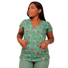 Scrub Conjunto Pijama Cirúrgico/Hospitalar(CUIDADOR 1 ref:038)Conforto, Qualidade e Durabilidade