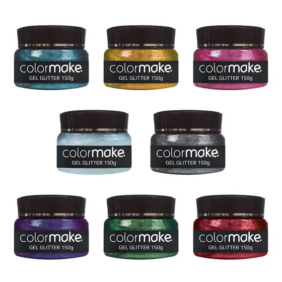 Gel Glitter Para Corpo e Cabelo 150g Colormake