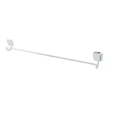 PORTA TOALHA DE BANHO PAREDE BANHEIRO  LUXO 30CM INOX