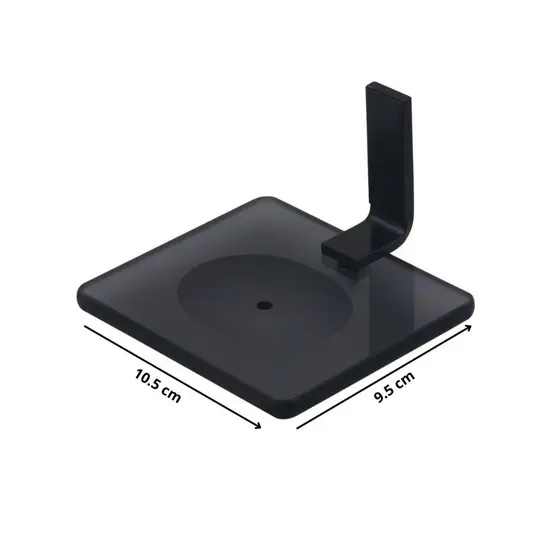 Saboneteira em Vidro Fumê 8mm - Semi Luxo - Elegante e Resistente para Banheiro - Design Moderno