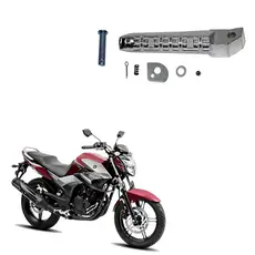 Pedaleira Traseira Esquerda Alumínio Fazer 250 2006 A 2017