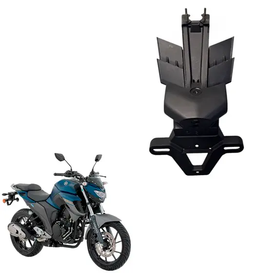 Fixador Suporte De Placa E Paralama B Fazer 250 2018 A 2024