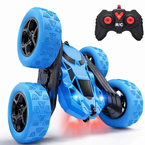 Carrinho De Controle Remoto 360º Pirueta Quick Run Car Com Luzes Led Giro Radical, Drift E Manobras