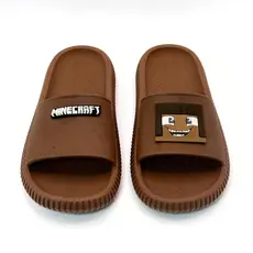Chinelo Nuvem Slide Infantil Masculino MINE-CRAF Antiderrapante Macio e Confortável EVA Passeio