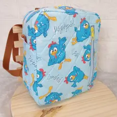Mini mochila infantil em tecido galinha pintadinha mochila escolar mochila pequena