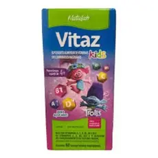 Vitamina Vitaz Kids Trolls C/60 Cpr Mastigáveis - Natulab