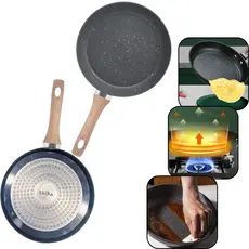 Frigideira Indução Frita Sem Óleo Antiaderente Multiuso 18c