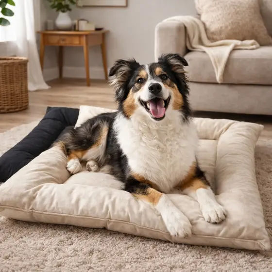 Cama Pet para Cachorro e Gato 62x55cm Macia Almofadada Dupla Face Lavável Colchonete Premium