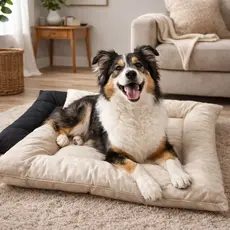 Cama Pet para Cachorro e Gato 62x55cm Macia Almofadada Dupla Face Lavável Colchonete Premium