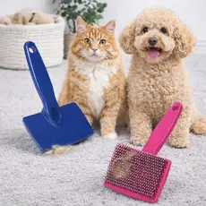 Escova para Pet Escova para Cães e Gatos Escova Tira os Pelos Pet Rasqueadeira Pet