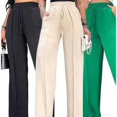 Calca Feminina Cintura Alta Confortavel Moda Casual e Elegante Calca Barato Verao/inverno