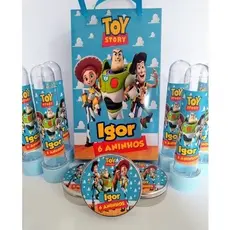 Kit Festa 20de Cada Lembrancinhas Toy Story Personalizado