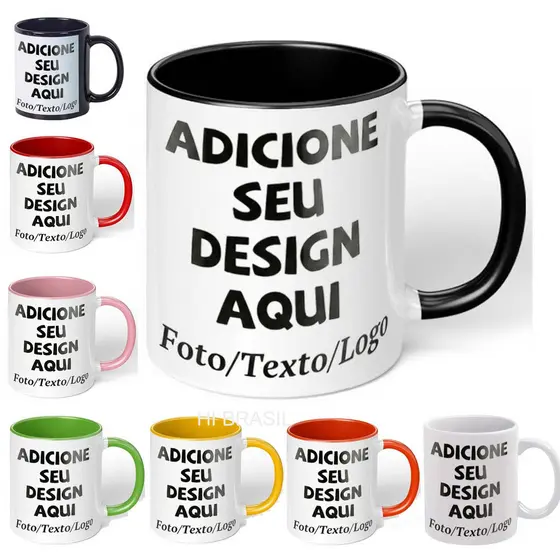 Caneca 325ml personalizada Dia dos Namorados com Foto com foto xicara presente porcelana premium