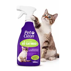 Combo 1/2/3  Educadores Sanitário Xô Gatinho Pet Clean para Gatos 500 ml
