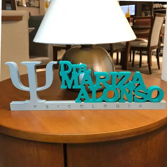 Placa Personalizada Psicólogos Psicologia Decoração Profissões Presente Formatura