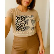 Blusa Feminina Estilosa T -Shirt Dia a Dia Confortável
