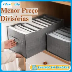 Organizador De Gavetas De Jeans Dobráveis/Roupas De Compartimento De Malha Economia De Espaço Em Casa ND-06/ND-07