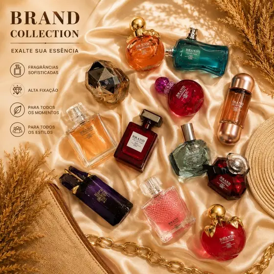 Top  Perfumes Mais Vendidos Brand Collection 25ml Original Lacrado Alta Fixação