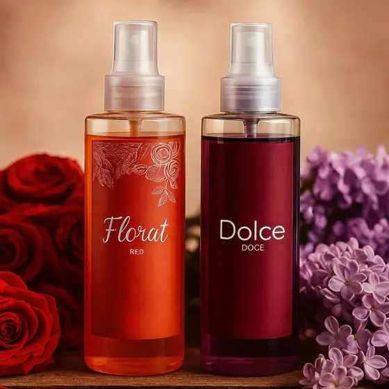 Kit Body Splash Feminino Doce + Floral | Perfume Corporal Cheiroso e Duradouro
