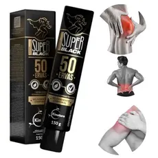 Pomada 50 Ervas massageadora alivio imediato de dor muscular e articular
