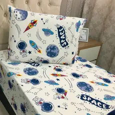 Jogo de Lençol para Mini Cama e Montessoriano de Malha com 2 peças Várias Estampas