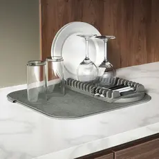 Escorredor De Louças Top Dry Tapete De Microfibra Electrolux Cinza