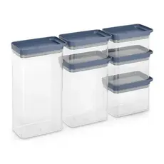 Conjunto De Potes Herméticos Organizadores Electrolux 6un