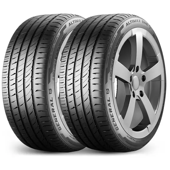 Kit 2 Pneu General by Continental Aro 15 195/55r15 85v Fr Al