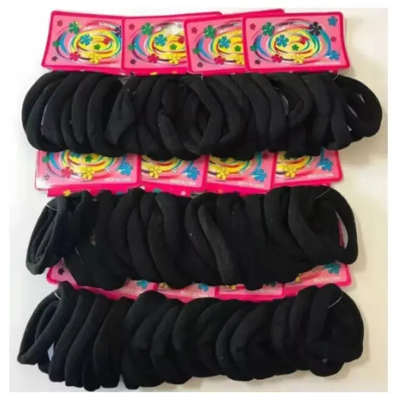 KIT 72 unidades Xuxinha Rabicós de Alta Qualidade para Cabelo Elásticos de Cabelo