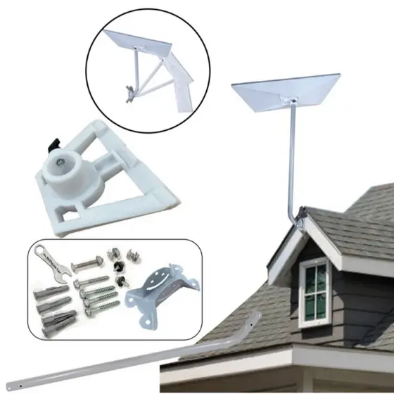 Combo Suporte Longo Starlink Gen3 96cm+ Suporte 2 em 1 Modem