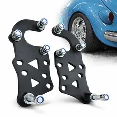 Drop de Facão Fusca Aço 9mm Reforçado Rebaixa sem Perder Curso Suspensão Aircooled