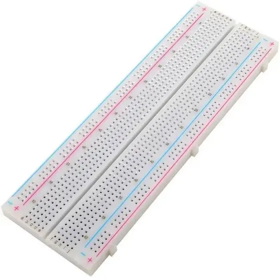 Protoboard 830 Furos para Projetos de Robotica Eletronica Automacao Testes Arduino