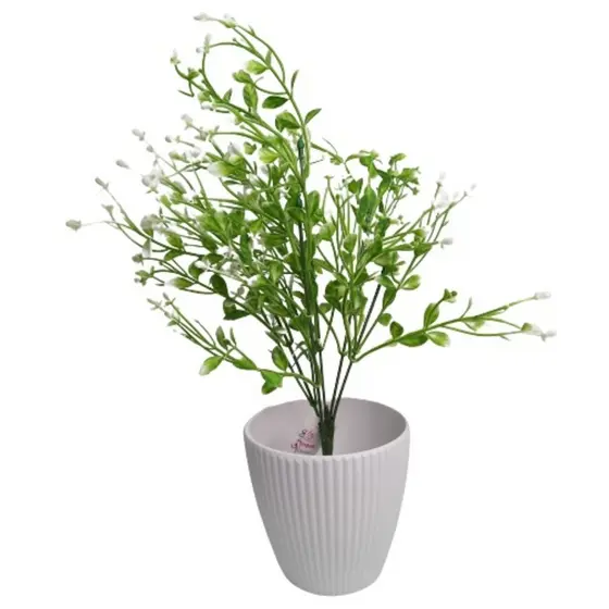 Buquê de Plantinha Mini Botão de Flor Jardinagem Decorativa - CC6275.