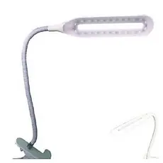Luminária De Mesa Com Garra Manicure Maquiagem Leitura Usb