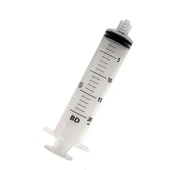 Seringa 20ml Luer Slip Bico Liso S/Ag BD