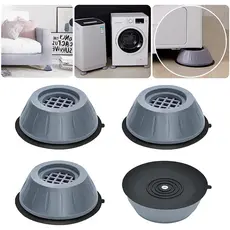 Kit 4 Peças Pé Nivelador Máquina De Lavar  Amortecedor Anti Vibração Pronta Entrega