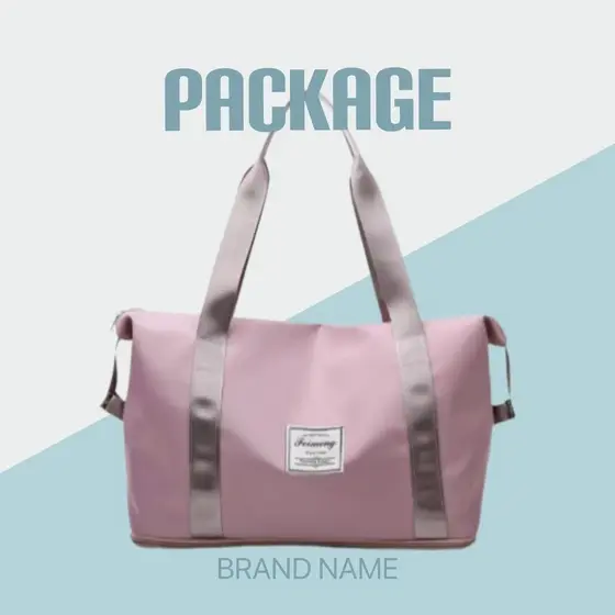 678/680 Bolsa de viagem à prova d'água com grande capacidade