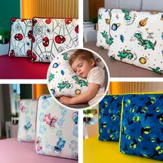 Fronha Infantil Estampas Kids 100% Algodão Premium Capa De Travesseiro 50cm x 70cm