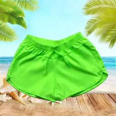 Tactel Feminino Shortinho Saída de praia Canga Pareô Academia