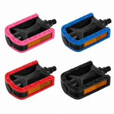 Pedal Bike Nylon Rosca Fina 1/2 Bicolor Metalciclo