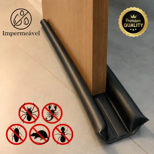 Protetor de Porta Rolinho Impermeável Duplo